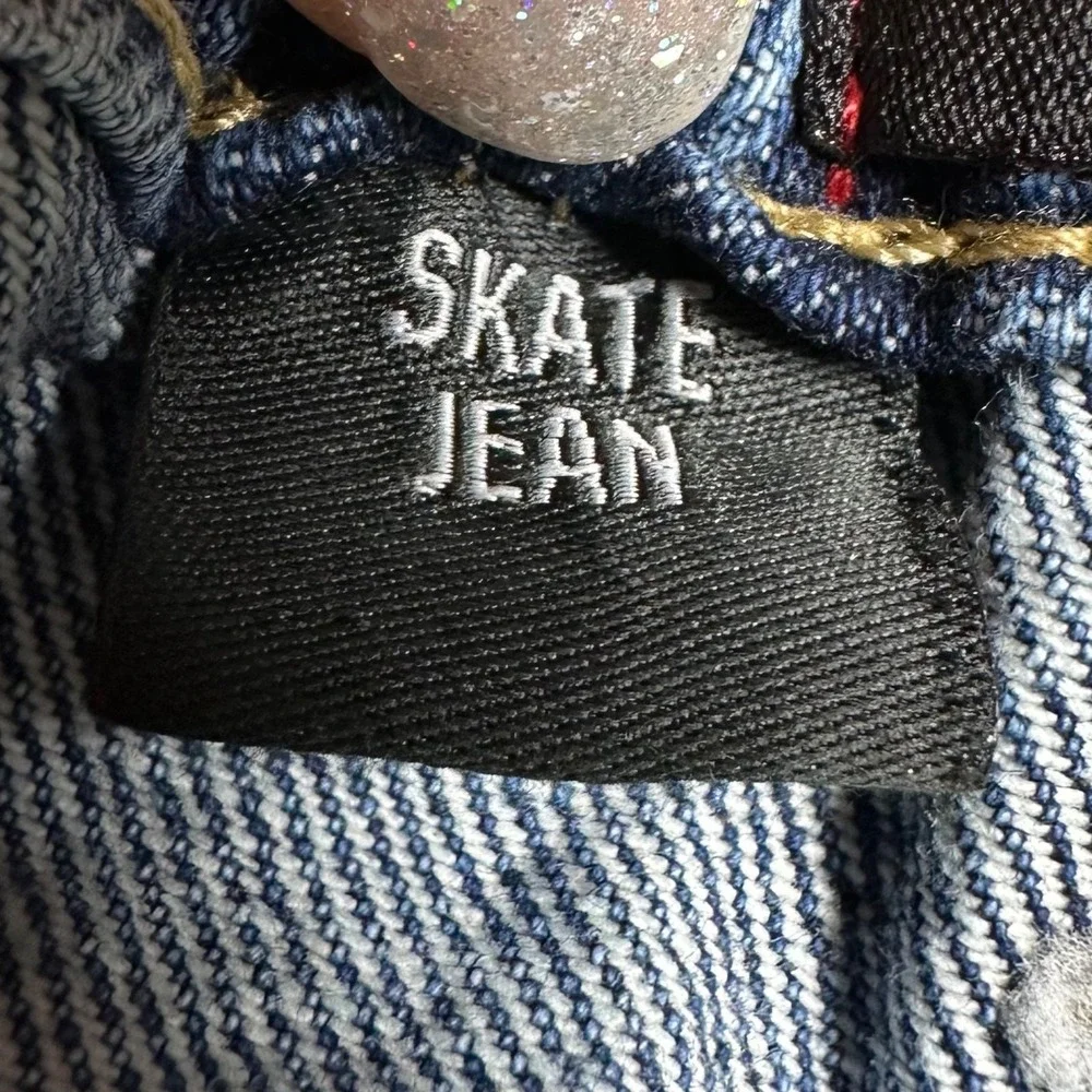 URBAN OUTFITTERS BDG Women's Size 24 Skate Jean Stonewash Blue Denim Jeans - Picture 9 of 11